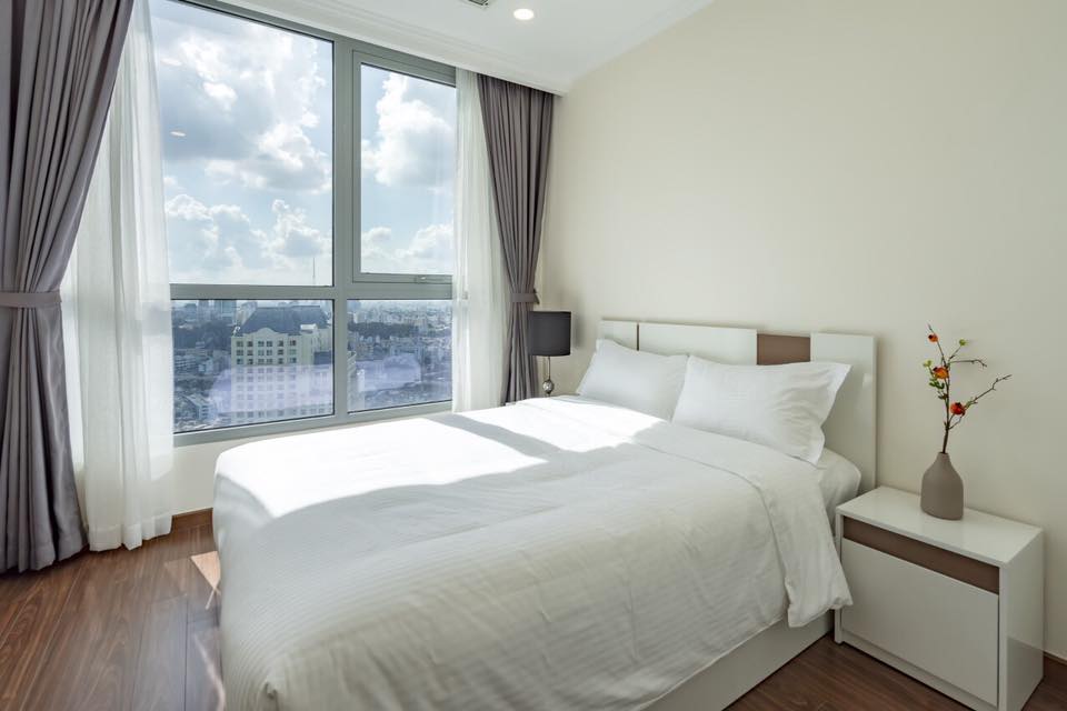 Căn hộ dịch vụ 2 phòng ngủ tầng 29 – Vinhomes Central Park – Landmark Plus