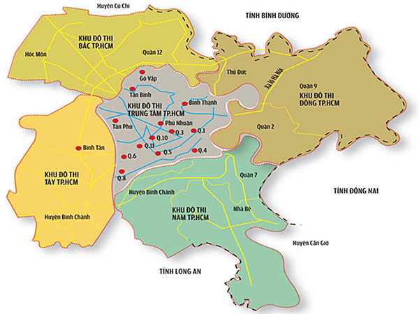 vị trí vp ở TPHCM