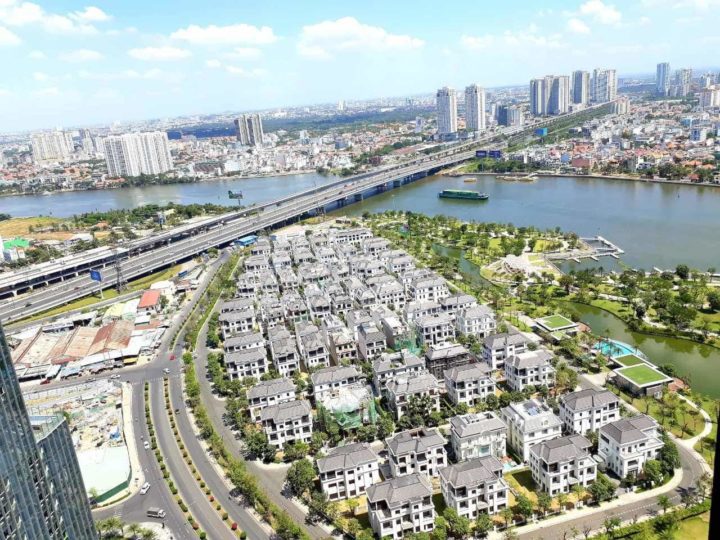 Cho thuê căn hộ Vinhomes Central Park – 2 phòng ngủ – diện tích 83m2- Landmark 1